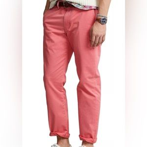 Ralph Lauren Polo Men's Stretch Straight Fit Flat Front‎ Chino Pants 32W x 32L